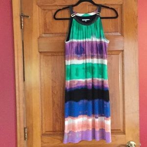 Barely worn multi colored CK dress❤️